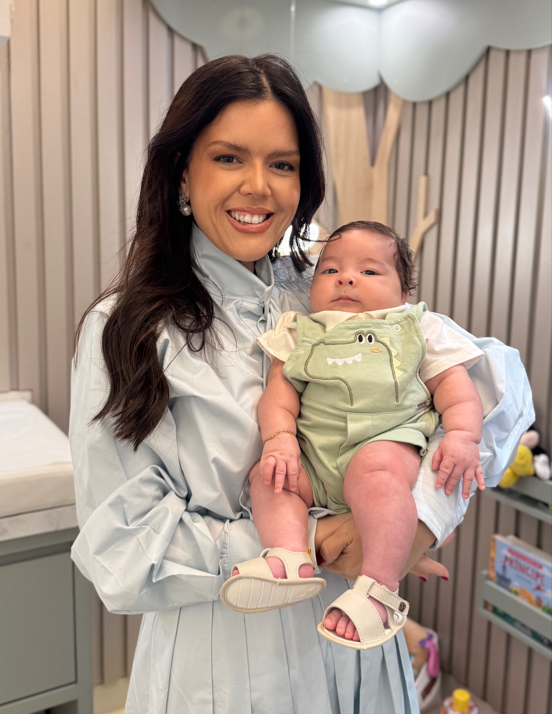 Dra. Luanna com um paciente